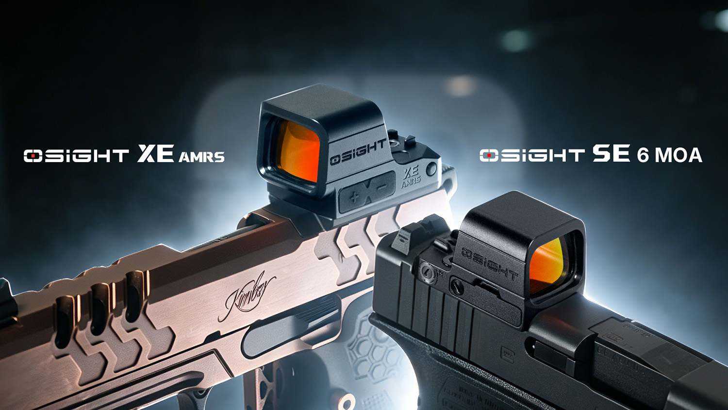 Osight XE AMRS & SE 6 MOA: New Enclosed Red Dot Pistol Sights