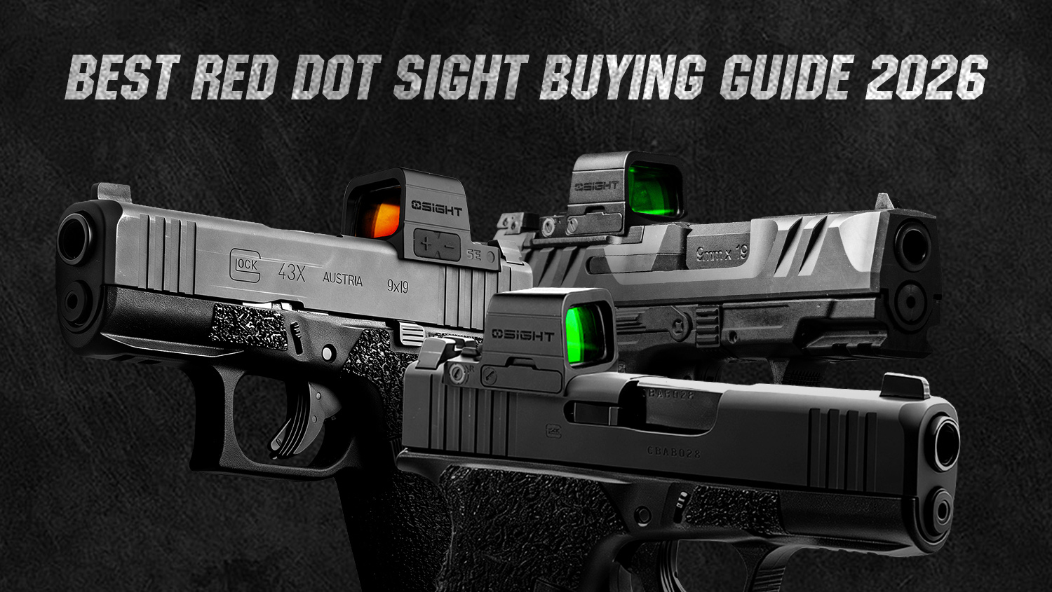 Shop Osight Red Dot Sights | Official Store | Lifetime Warranty